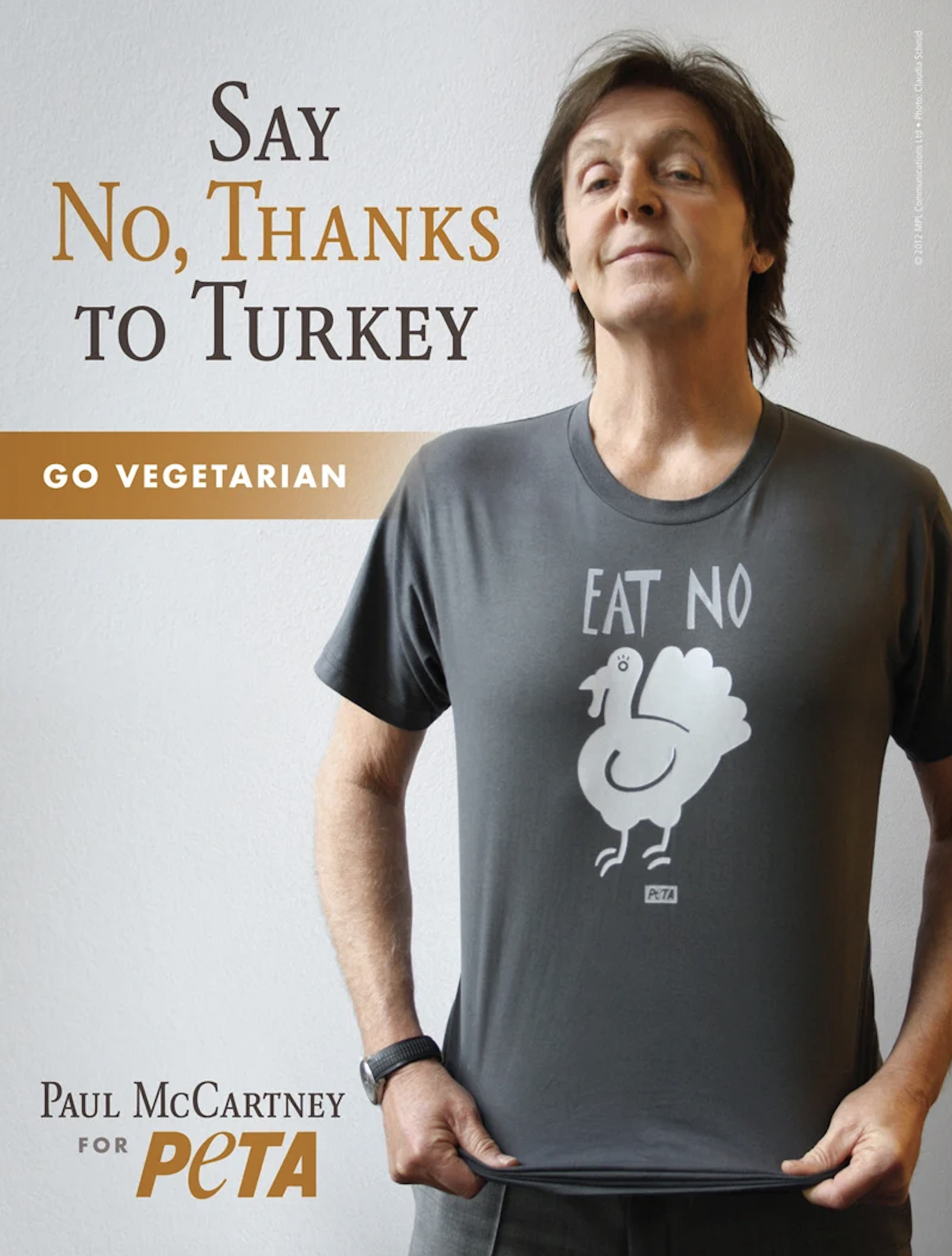 Paul McCartney peta ad
